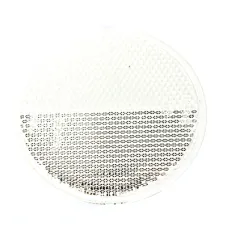 HORPOL UO038 — ODBLASK OKRĄGŁY PRZYKLEJANY BIAŁY FI 75MM