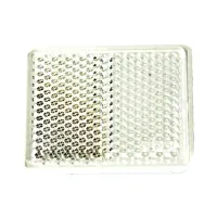 ODBLASK PROSTOKĄTNY PRZYKLEJANY BIAŁY 47,7X38,5MM
