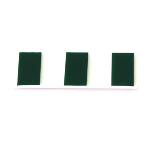 ODBLASK PROSTOKĄTNY PRZYKLEJANY BIAŁY 103X21MM