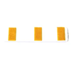 HORPOL UO338 — ODBLASK PROSTOKĄTNY PRZYKLEJANY CZERWONY 103X21MM
