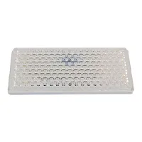 ODBLASK PROSTOKĄTNY PRZYKLEJANY BIAŁY 105X48MM