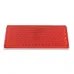 ODBLASK PROSTOKĄTNY PRZYKLEJANY CZERWONY 105X48MM