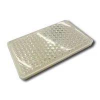 ODBLASK PROSTOKĄTNY PRZYKLEJANY BIAŁY 91X57MM