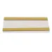 ODBLASK PROSTOKĄTNY PRZYKLEJANY BIAŁY 96X42MM