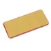 ODBLASK PROSTOKĄTNY PRZYKLEJANY CZERWONY 96X42MM