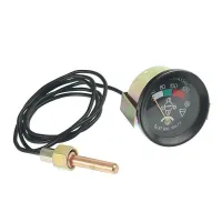 WSKAŹNIK TEMPERATURY WODY, OLEJU MTZ, T-25, 12V, KPL, 1,5M, BEZ ZBROJENIA