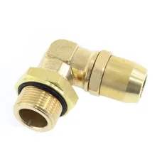  VOSS12-9-M16KOL — SZYBKOZŁ. TEKALANU FI 12MM / M16X1,5 TYP VOSS, KOLANKO, METALOWE