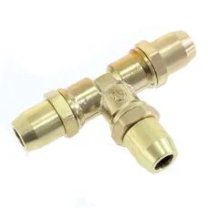  VOSS6TROJ — SZYBKOZŁ. TEKALANU FI  6MM TYP VOSS, TRÓJNIK, METALOWE