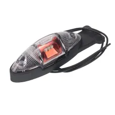 WAŚ W105LII — LAMPA OBRYSOWA BIAŁO-CZERWONA DIODOWA WISZĄCA, LEWA, 12/24V
