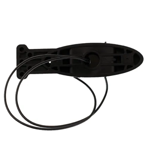 LAMPA OBRYSOWA BIAŁO-CZERWONA DIODOWA WISZĄCA, PRAWA, 12/24V
