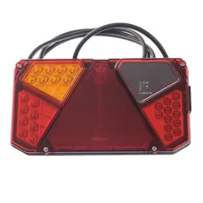 WAŚ W125DLP — LAMPA TYLNA ZESP. 5-SEGM. LEWA, DIODOWA Z PRZEWODEM 200CM, ŚWIATŁO PRZECIWMGIEL.