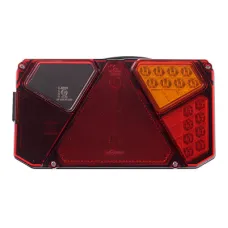 WAŚ W125DP — LAMPA TYLNA ZESP. 5-SEGM. PRAWA, DIODOWA Z PRZEWODEM 200CM, BEZ ŚWIATŁA PRZECIWM...