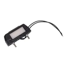 WAŚ W140 — LAMPA OBRYSOWA BIAŁO-POMARAŃC. DIODOWA NA PODSTAWIE GUMOWEJ, 12/24V