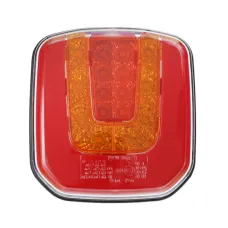 WAŚ W145ZA — LAMPA TYLNA ZESPOLONA DIODOWA L/P Z PRZEWODEM, KWADRATOWA, ADR 12/24V