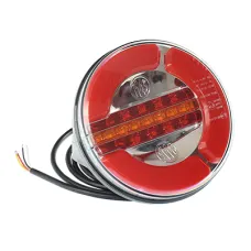 WAŚ W153DD — LAMPA TYLNA ZESP. 3-SEGM. L/P, DIODOWA MB, LIAZ, NACZEPY - Z PRZEW., 12/24V
