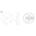 LAMPA TYLNA ZESP. 3-SEGM. L/P, DIODOWA MB, LIAZ, NACZEPY - Z PRZEW., 12/24V