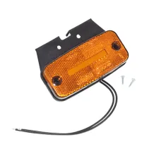WAŚ W157 — LAMPA OBRYSOWA POMARAŃCZOWA DIODOWA Z UCHWYTEM, 12/24V