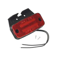 WAŚ W158.2 — LAMPA OBRYSOWA CZERWONA DIODOWA Z UCHWYTEM, 12/24V