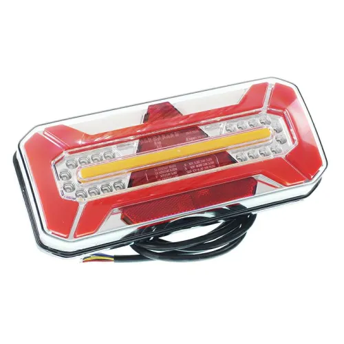 LAMPA TYLNA ZESPOLONA DIODOWA PRAWA Z PRZEWODEM, 12/24V