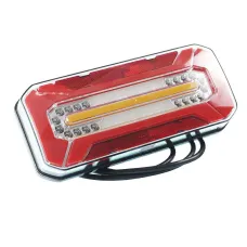 WAŚ W185DD — LAMPA TYLNA ZESPOLONA DIODOWA L/P Z PRZEWODEM, 12/24V
