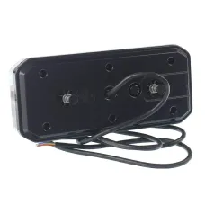 WAŚ W185 — LAMPA TYLNA ZESPOLONA DIODOWA L/P Z PRZEWODEM, 12/24V