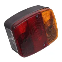 LAMPA TYLNA ZESP. 2-SEGM. L/P PRZYCZEPKA KWADRATOWA, BEZ PRZEWODU