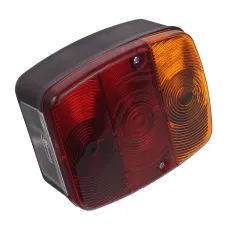 WAŚ W18U — LAMPA TYLNA ZESP. 2-SEGM. L/P PRZYCZEPKA KWADRATOWA, BEZ PRZEWODU