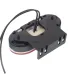 LAMPA OBRYSOWA CZERWONA DIODOWA Z UCHWYTEM I ODBLASKIEM, OWALNA 12/24V, DIODY CENTRALNIE
