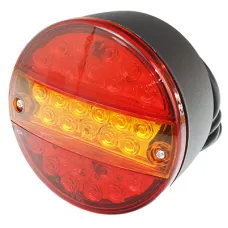 WAŚ W19D. — LAMPA TYLNA ZESP. 3-SEGM. L/P, DIODOWA MB, LIAZ, NACZEPY - Z PRZEWODEM, 12/24V