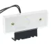 LAMPA OBRYSOWA BIAŁA DIODOWA Z UCHWYTEM, 12/24V, DIODA CENTRALNA