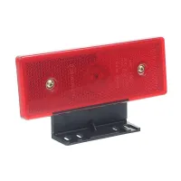 LAMPA OBRYSOWA CZERWONA DIODOWA Z UCHWYTEM, 12/24V, DIODA CENTRALNA