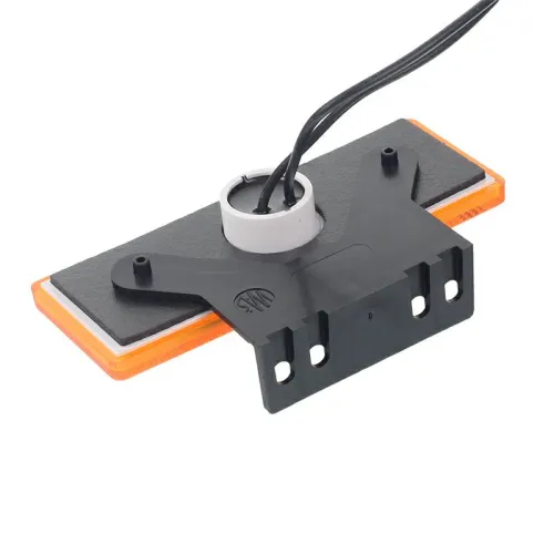 LAMPA OBRYSOWA POMARAŃCZOWA DIODOWA Z UCHWYTEM, 12/24V, DIODA CENTRALNA