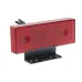 LAMPA OBRYSOWA CZERWONA DIODOWA Z UCHWYTEM, 12/24V, DIODY PO OBRYSIE