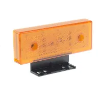LAMPA OBRYSOWA POWARAŃCZOWA DIODOWA Z UCHWYTEM, 12/24V, DIODY PO OBRYSIE