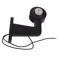 WAŚ W21.2L — LAMPA OBRYSOWA BIAŁA DIODOWA NA WYSIĘGNIKU ŁAMANYM,LEWA KRÓTKA,12/24V