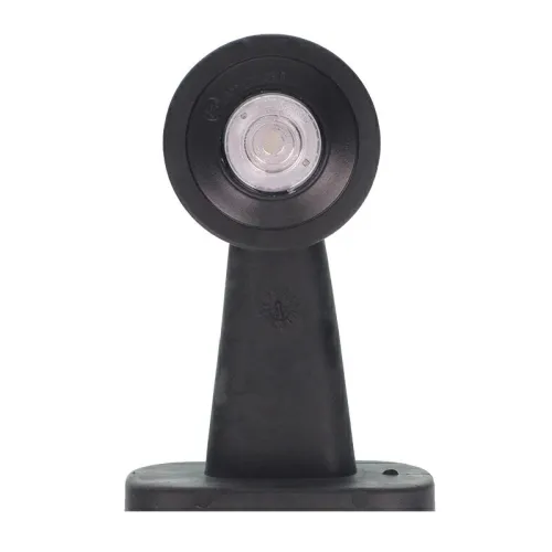 LAMPA OBRYSOWA BIAŁO-CZERWONA DIODOWA NA WYSIĘGNIKU PROSTYM,PRAWA,KRÓTKA,12/24V