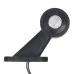 LAMPA OBRYSOWA BIAŁO-CZERWONA DIODOWA NA WYSIĘGNIKU UKOŚNYM,PRAWA,KRÓT.,12/24V