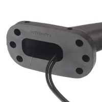 LAMPA OBRYSOWA BIAŁO-CZERWONA DIODOWA NA WYSIĘGNIKU UKOŚNYM,PRAWA,KRÓT.,12/24V