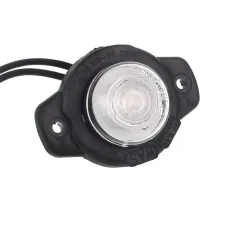 WAŚ W24C — LAMPA OBRYSOWA CZERWONA DIODOWA POJEDYN. 12/24V
