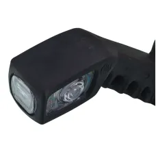  W252W48L — LAMPA TYLNA ZESPOLONA DIODOWA + LAMPA OBRYSOWA NA WYSIĘGNIKU ŁAMANYM LEWA, 12/24...