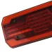 LAMPA TYLNA ZESPOLONA DIODOWA + LAMPA OBRYSOWA NA WYSIĘGNIKU ŁAMANYM LEWA, 12/24V