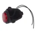 LAMPA OBRYSOWA CZERWONA DIODOWA 12/24V, KRÓTKA