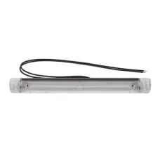 WAŚ W38. — LAMPA OBRYSOWA CZERWONA DIODOWA DŁUGA, 12/24V