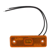 WAŚ W44D — LAMPA OBRYSOWA POMARAŃCZOWA DIODOWA 12/24V