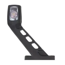 WAŚ W48L — LAMPA OBRYSOWA BIAŁO-CZERW.-POM. DIODOWA NA WYSIĘG. UKOŚNYM, LEWA, DŁUGA, 12/24V