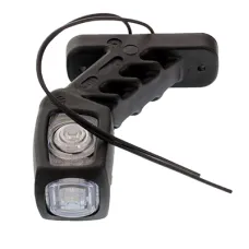 WAŚ W49P — LAMPA OBRYSOWA BIAŁO-CZERW.-POM. DIODOWA NA WYSIĘG. UKOŚNYM, PRAWA, KRÓTKA,12/24...