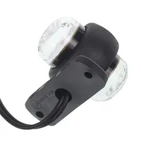 LAMPA OBRYSOWA BIAŁA DIODOWA NA WYSIĘGNIKU PROSTYM, KRÓTKA