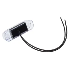 WAŚ W61282 — LAMPA OBRYSOWA BIAŁA DIODOWA 2 DIODY, Z KABLEM L=220MM, 12/24V