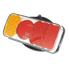 WAŚ W67LIP — LAMPA TYLNA ZESP. 4-SEGM. L/P DIODOWA Z PRZEWODEM, 12/24V