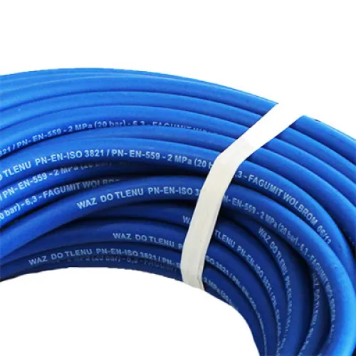 WĄŻ DO TLENU FI 6,3MM ROLKA 50MB